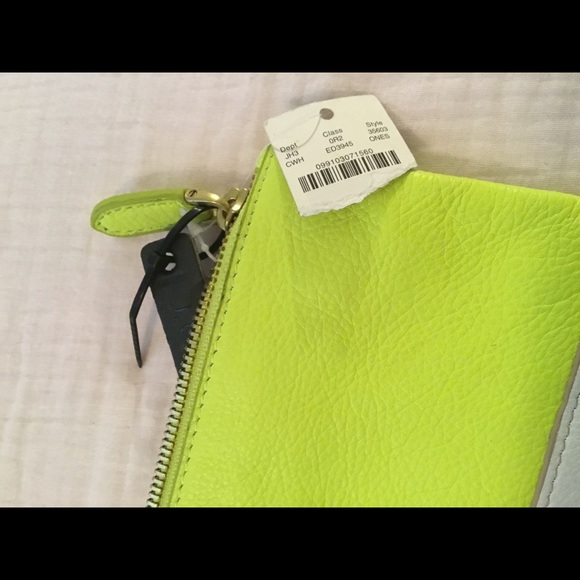 J crew neon pouch - Picture 2 of 5